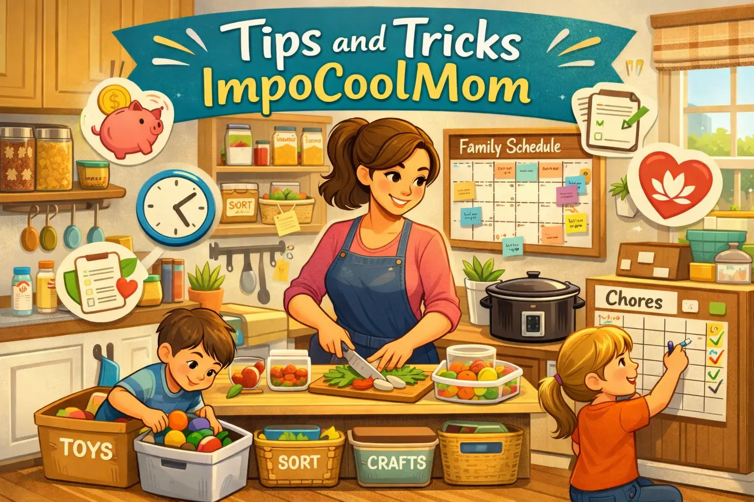 Tips and Tricks ImpoCoolMom: The Ultimate Guide to Simplifying Family Life