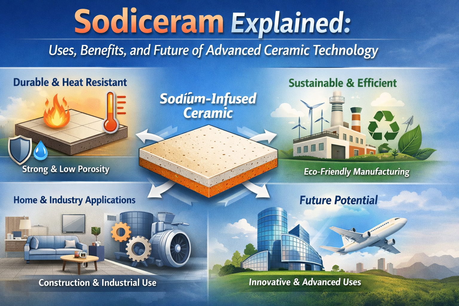 Sodiceram explained: uses, benefits, and future of advanced ceramic technology